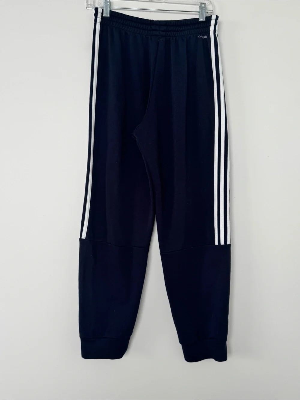 adidas Essentials 3 Stripes French Terry Tapered Joggers Men M Black FP7695